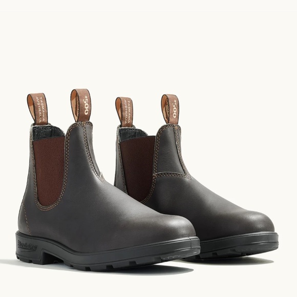 Blundstone Men\'s Originals #500 Stout Brown Leather Chelsea Boots, US 11.5 main image 11